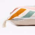 thumbnail image 5 of STITCHNEST Rainbow Housse de Coussin Capitonnée avec Pompons 16 x 16 Pouces (Lot de 1), 5 of 5
