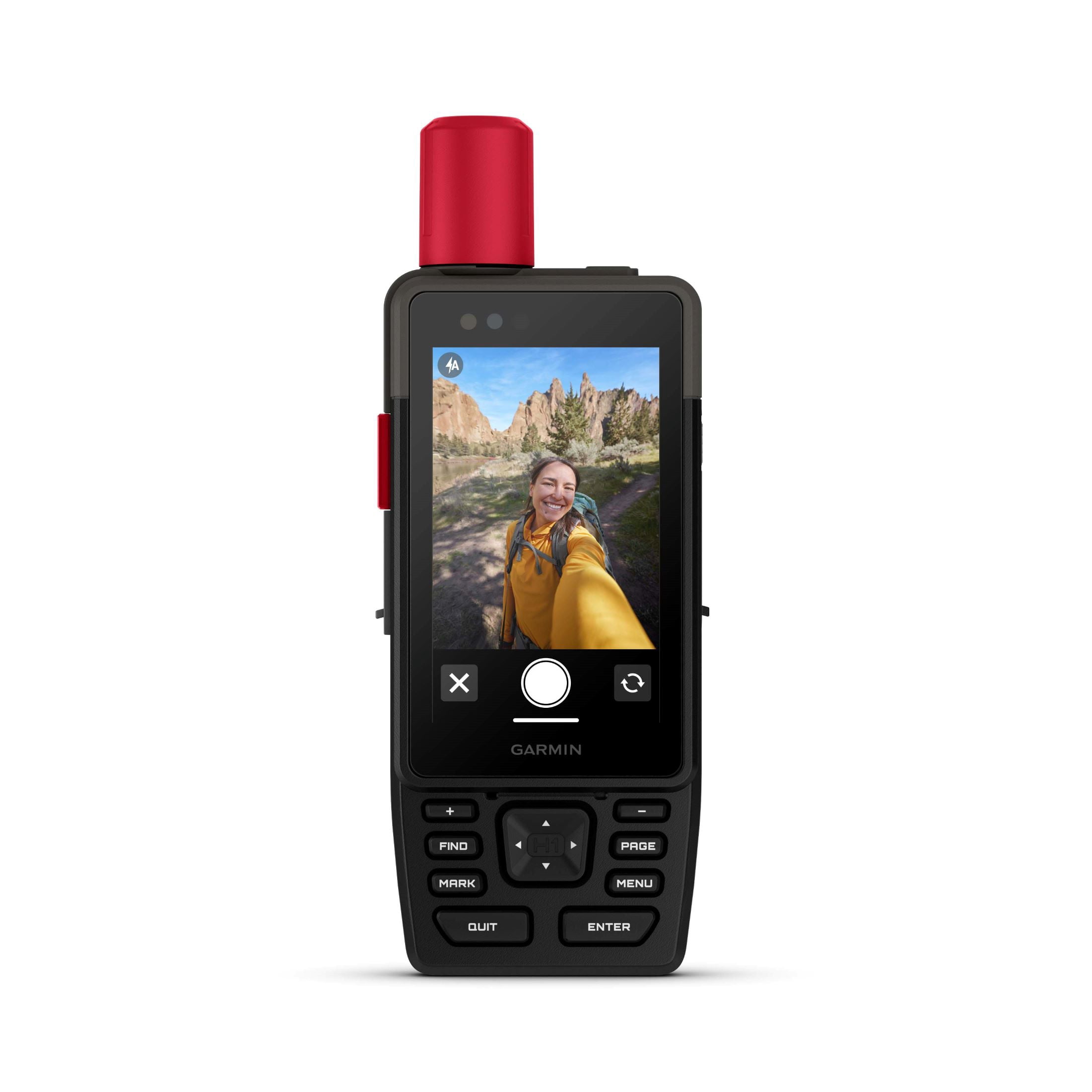 Garmin GPSMAP H1i Plus, Premium GPS Handheld Navigator with inReach® Plus Technology to Share Texts, Photos, Voice Memos and SOS Off-Grid, Touchscreen and Buttons, Long Battery Life, Preloaded Maps