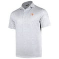 thumbnail image 2 of Men's Gray New York Mets Sublime Tri-Blend Polo, 2 of 3