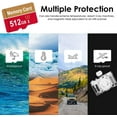 thumbnail image 3 of MicroSD de alta velocidad 512 GB (U3, V30, A2, Clase 10) para grabación 4K en cámaras, drones, smartphones y consolas Android, 3 of 5