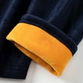 thumbnail image 5 of RYDCOT Mens Heavyweight thermal Underwear Set Thick Fleece Lined Long Johns Extreme Cold Winter Base Layer Top and Bottom Navy, 5 of 8