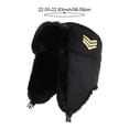 thumbnail image 2 of Jiibva Unisex Winter Trapper Hat, Thickened Winter Ushanka Hat, Mens Pilot Bomber Hat With Ear Flaps for Outdoor Skiing Skating, 2 of 7