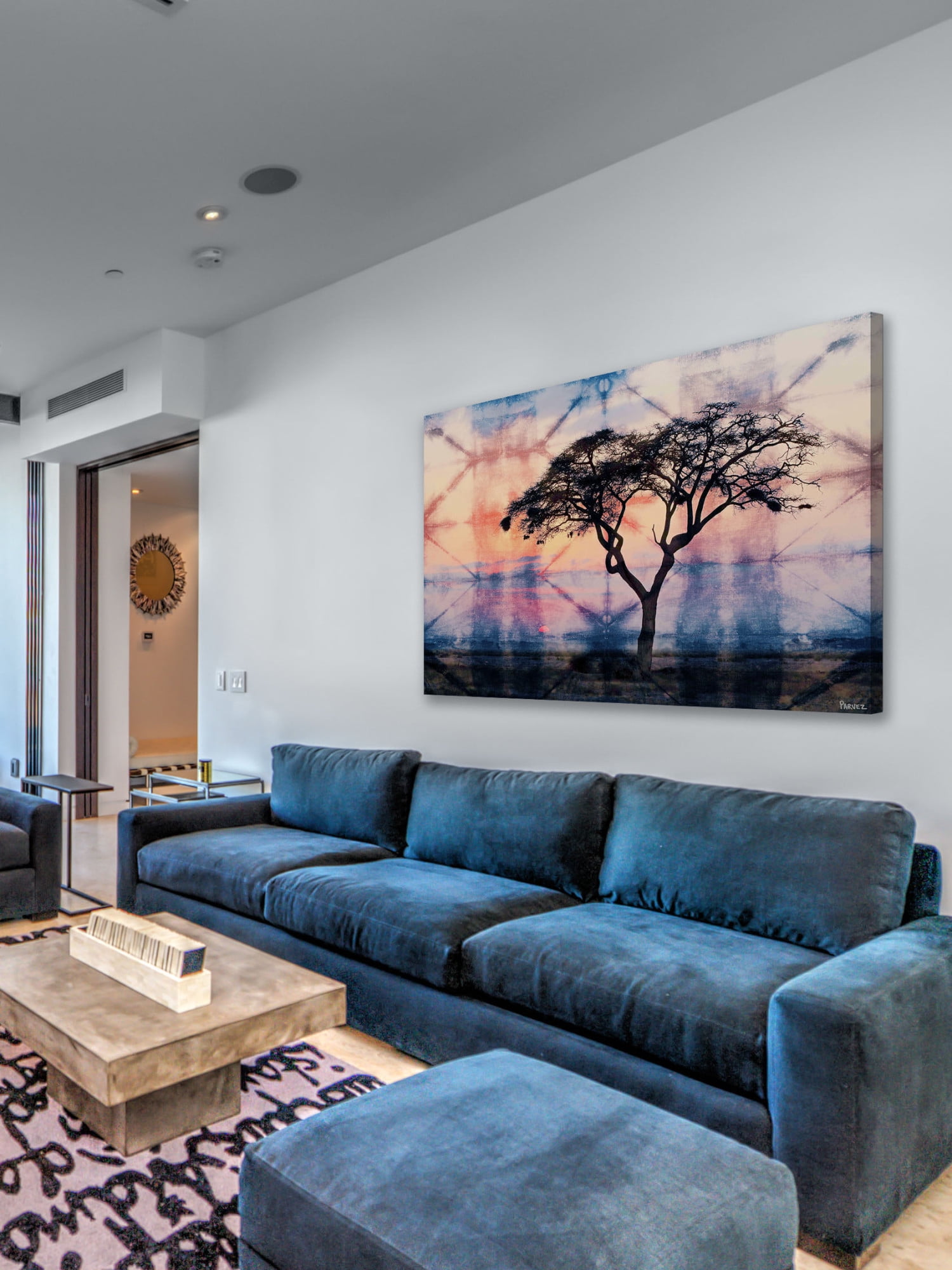 Parvez Taj "At Peace" Print on Canvas
