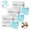 B002- Blue, variant on Mopping Refill Sheets, 200 Count 2 Pack, Wood Floor Cleaner, Hardwood Floor Cleaner Refill, Mop, Multi Surface Cleaner, Deep Decontamination Polishing Long-Lasting Fragrance