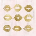 thumbnail image 4 of Carol Robinson 15x15 Black Modern Wood Framed Wall Art Titled - Hot Lips II, 4 of 6