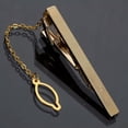 thumbnail image 2 of RSAMD Men Metal Simple Necktie Buckle Gold Color Tie Bar Clasp Clip Clamp Ties Pjo-A16, 2 of 9