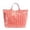 Pink, variant on Striped Tote Bag for Women Large Work Totes Plaid Pool Handbag Letter Print Trendy Slouchy Beach Bag