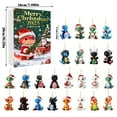 thumbnail image 3 of Hatching Blind Advent Calendar With 24 Surprise Mini For Kids Holiday Countdown Christmas Countdown Chocolate Calendar Battery String Lights with Timer Warm Kid Clock Timer Timer 20 Second Timer Kids, 3 of 7