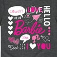 thumbnail image 3 of Barbie - Barbie Valentine's Collage - Toddler And Youth Short Sleeve Graphic T-Shirt, 3 of 5