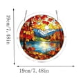 thumbnail image 5 of KOYPTL Acrylic Puzzle Suncatcher Stained Glass Suncatcher Decor Suncatcher Puzzle Window Hanging Craft Kit Decorative Acrylic Puzzles Ideal Acrylic Puzzles for Adults Home Window Balcony Decor, 5 of 6