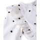 thumbnail image 4 of Vestido Beebay blanco con estampado de corazones y botones, 12-18 meses, 4 of 6