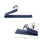 thumbnail image 2 of Paquete de 10 perchas de metal inoxidable antideslizantes para pantalones y vaqueros. Azul_1, 2 of 9
