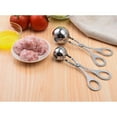thumbnail image 2 of unbranded Meatball Tongs Rice Baller Ice Cream Baller Meatballs Meatball Food Tongs Size 2, 2 of 6