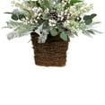 thumbnail image 4 of Northlight Berries and Pinecones Frosted Artificial Christmas Decoration - 28", 4 of 9
