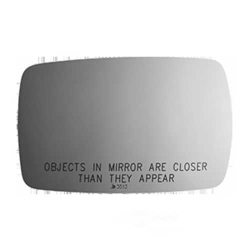Burco Side View Mirror Replacement Glass - Clear Glass - 3513