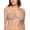 TOASTED ALMOND, variant on Women's Breathable Lightly Lined Underwire Easy Size T-Shirt Bra