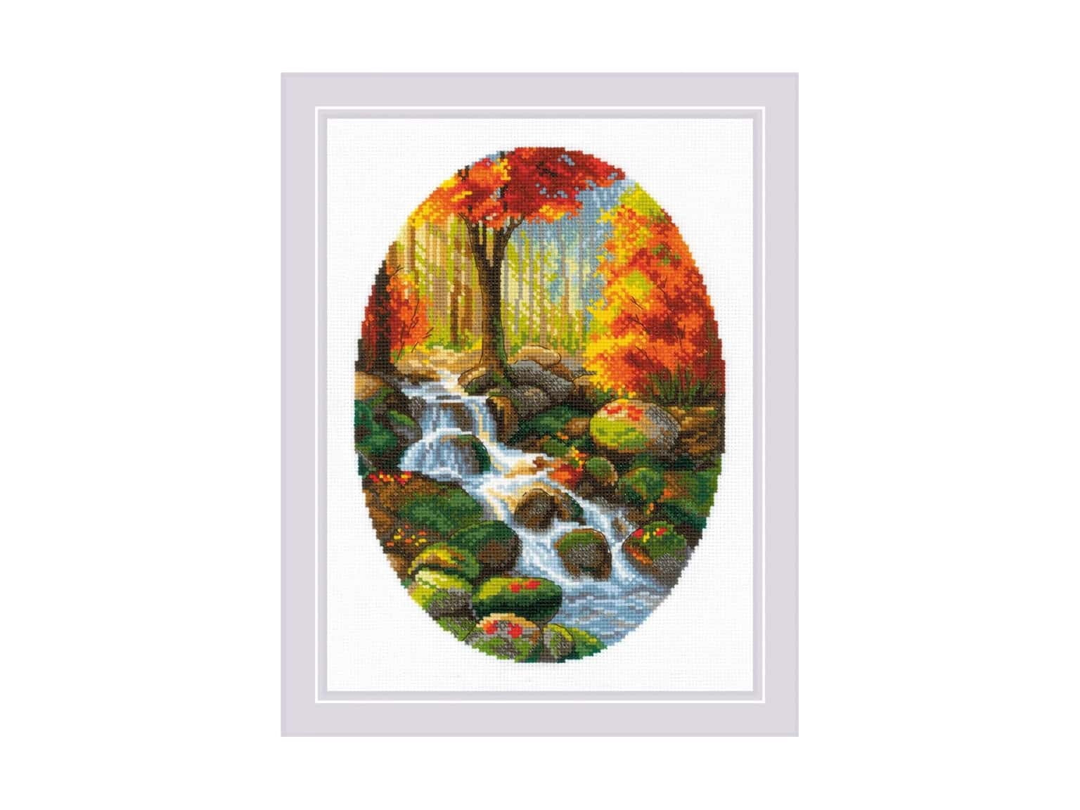 Riolis Cross Stitch Kit Autumn Foliage