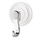 thumbnail image 1 of Gancho con ventosa resistente al agua, colgador sin clavos, toalla de uso general, gancho de baño (plateado), 1 of 4