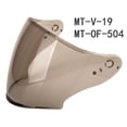 thumbnail image 2 of Reemplazo de Visera de Casco de Motocicleta Ligera para PC para -504 OF504 - ajuste de perfecto, Reemplazo Directo marrón shamjiam visera con escudo de motocicleta tintado, 2 of 8