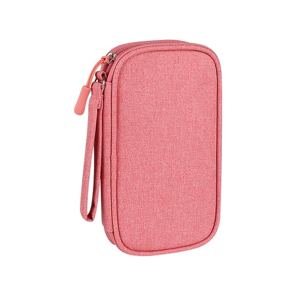 Cable Organizer Bag, Electronic Accessories Storage Case for Travel, Power Bank, Hard Drive, Phone Protection with Multiple Compartments and Durable Fabric