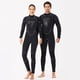 thumbnail image 3 of DIVE SAIL Traje de buceo 5MM Neopreno Manga larga Pantalones largos Traje de neopreno Antilátigo Artesanía exquisita Sensación de cuerpo fresco para invierno mujer gris XXL sidaley OD019364-24, 3 of 6