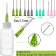 thumbnail image 4 of 6Pcs Glue Applicator Bottles, 30ml Plastic Squeezable Dropper Bottles, 4 of 5