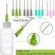 thumbnail image 4 of 6 Pcs Glue Applicator Bottles, 30ml Plastic Squeezable Dropper Bottles with Blunt Needle Tip 14ga 16, 4 of 5
