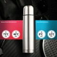 thumbnail image 5 of Homelife Portable Dual-layer Coffee Bottle Vacuum Flask Tea Water Cup Thermal Jug Mug, 5 of 13