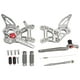thumbnail image 1 of Reposapiés traseros ajustables de competición, color gris, para Honda CBR1000RR-R SP 2021-2025, 1 of 16