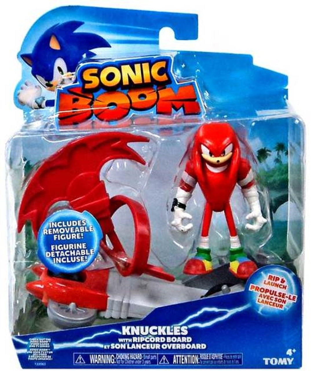 Sonic The Hedgehog Sonic Boom Classic Sonic, Classic Knuckles Classic Tails  3 Action Figure 3-Pack 3 Rings, Damaged Package TOMY, Inc. - ToyWiz
