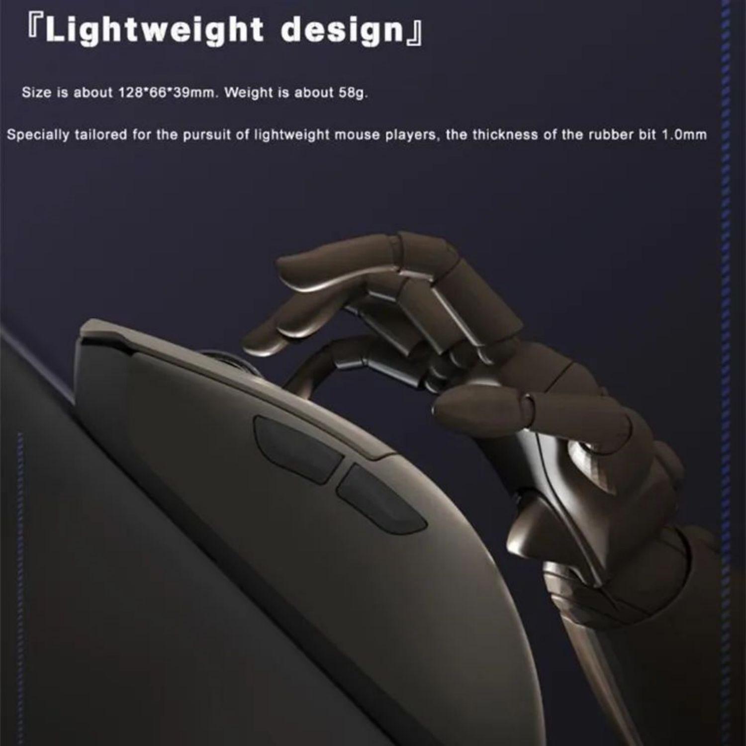 Motospeed Darmoshark M3 Bluetooth Wireless Gaming Esports Mouse 26000DPI 7 Buttons Optical PAM3395 Computer Mouse For PC Laptop