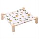 thumbnail image 1 of Cama Tipo Hamaca para Gatos y Perros, Hamaca de Madera para Gatos, Cama de Refrigeración Elevada, Cama para Mascotas Portátil Desmontable para Interiores y Exteriores, Adecuada J, 1 of 7