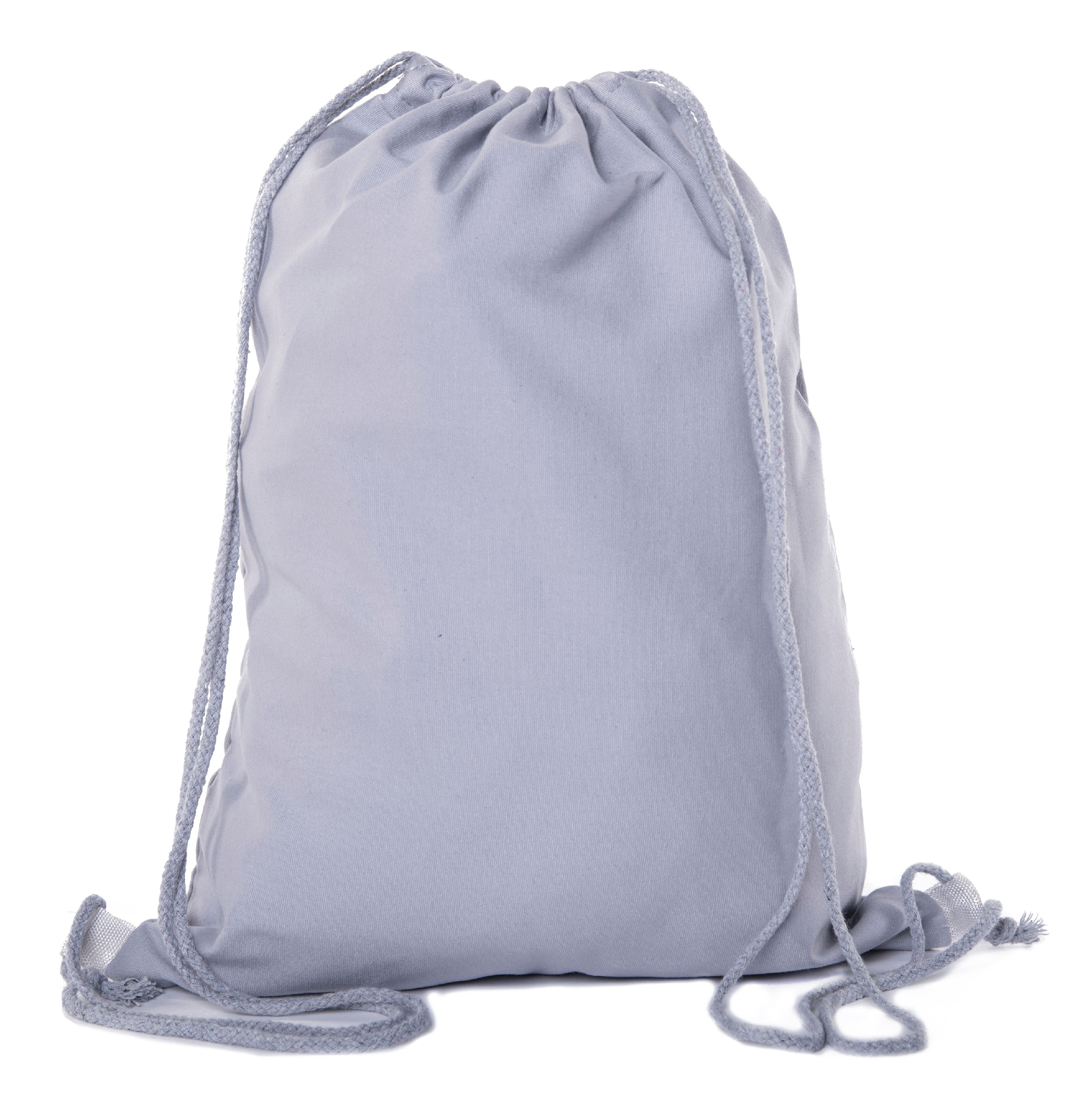 Multi-Purpose 100 % Cotton Canvas Drawstring Backpacks-Wholesale Heavy Duty  Cotton Cinch Sacks -By Mato & Hash - Walmart.com