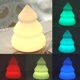 thumbnail image 3 of Lámpara LED de noche de silicona para árbol de Navidad, lámpara de noche para dormitorio, carga USB, 3 of 8