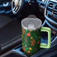 thumbnail image 4 of 40 Oz Winter Tumbler With Handle, Christmas Day Coffee Mug Cup, Festive Holiday Present, 4 of 4