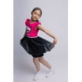 thumbnail image 3 of Monster High Tutu Pleated Tulle Dress Logo Toddler to Big Kid, 3 of 5
