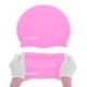 thumbnail image 5 of Gorro de natación impermeable de silicona rosa 1 Pc de Bargains Únicos, 5 of 5