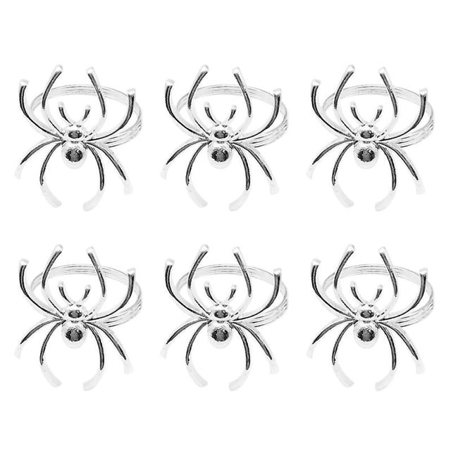 6 piezas servilletero para decoración de Halloween
