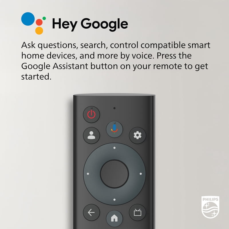 Philips 60" Class QLED 4K UHD (2160p) Google Smart TV (60PQL7456/F7) gallery view