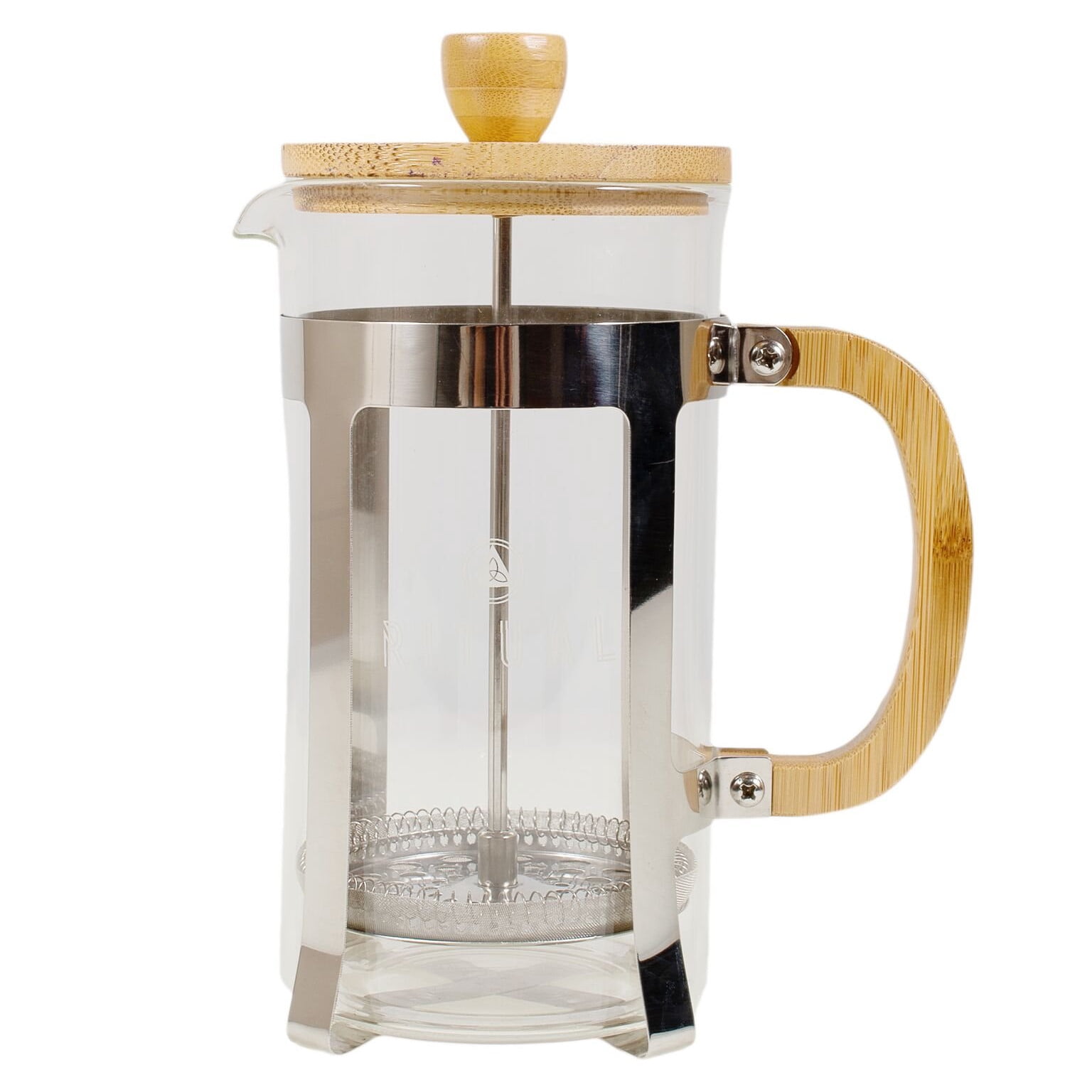 Bamboo Design 9 cup Coffee Press Maker 