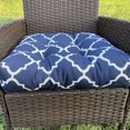 thumbnail image 6 of Unique Choice 2 Pieces Outdoor Chair Cushions, Patio Chair Pads, Navy Blue Color, 6 of 7