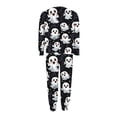 thumbnail image 3 of XUNKUSGA Plus Size Halloween Women's Pajama Sets Casual Long Sleeve Top and Bottoms Pjs 2 Piece Sets for Women Soft Cozy Fall Winter Pajamas for Women Set #5 3XL, 3 of 3