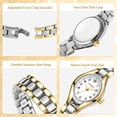 thumbnail image 2 of Elegant Ultra‑Thin Women’s Watch with Oval Dial | 7mm Slim Case,Stainless Steel Strap, 3ATM Water Resistance – Perfect Gift for Women, 2 of 9