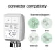 thumbnail image 3 of Tuya Smart ZigBee Radiator Actuator TRV Programmable Thermostatic Radiator Valve App Remote Temperature Controller, 3 of 5