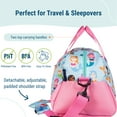 thumbnail image 4 of Wildkin Kids Overnighter Duffel Bag for Boys & Girls, Features Two Carrying Handles and Removable Padded Shoulder Strap, BPA & Phthalate Free (Mermaids Blue), 4 of 8