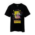 thumbnail image 1 of SpongeBob SquarePants Mens Black Short Sleeved T-Shirt, 1 of 6