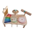 thumbnail image 2 of Batería para niños, juguetes musicales educativos, instrumentos musicales multifunción, xilófono, regalo de cumpleaños para niños., 2 of 9