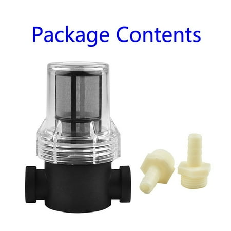 

Inline filter for home brewing 100 mesh water and beer filtration