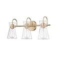 thumbnail image 2 of Millennium Lighting  Camellia 2/3/4 Light Vanity Fixture 3 Light - Modern Gold, 2 of 5