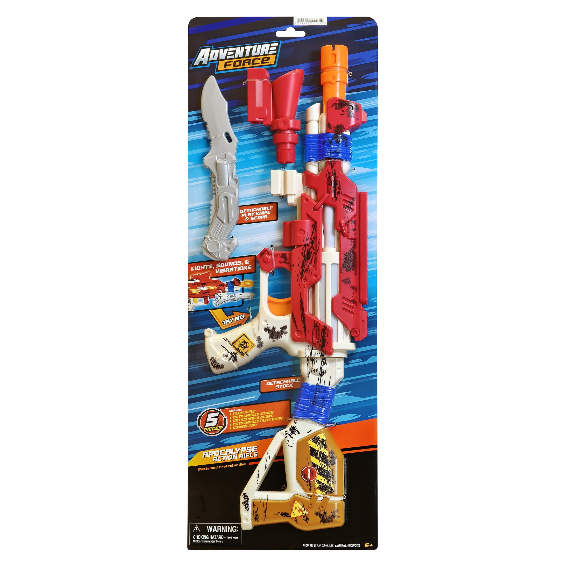 Apocalypse Action Rifle - Wasteland Protector Set - Walmart.com